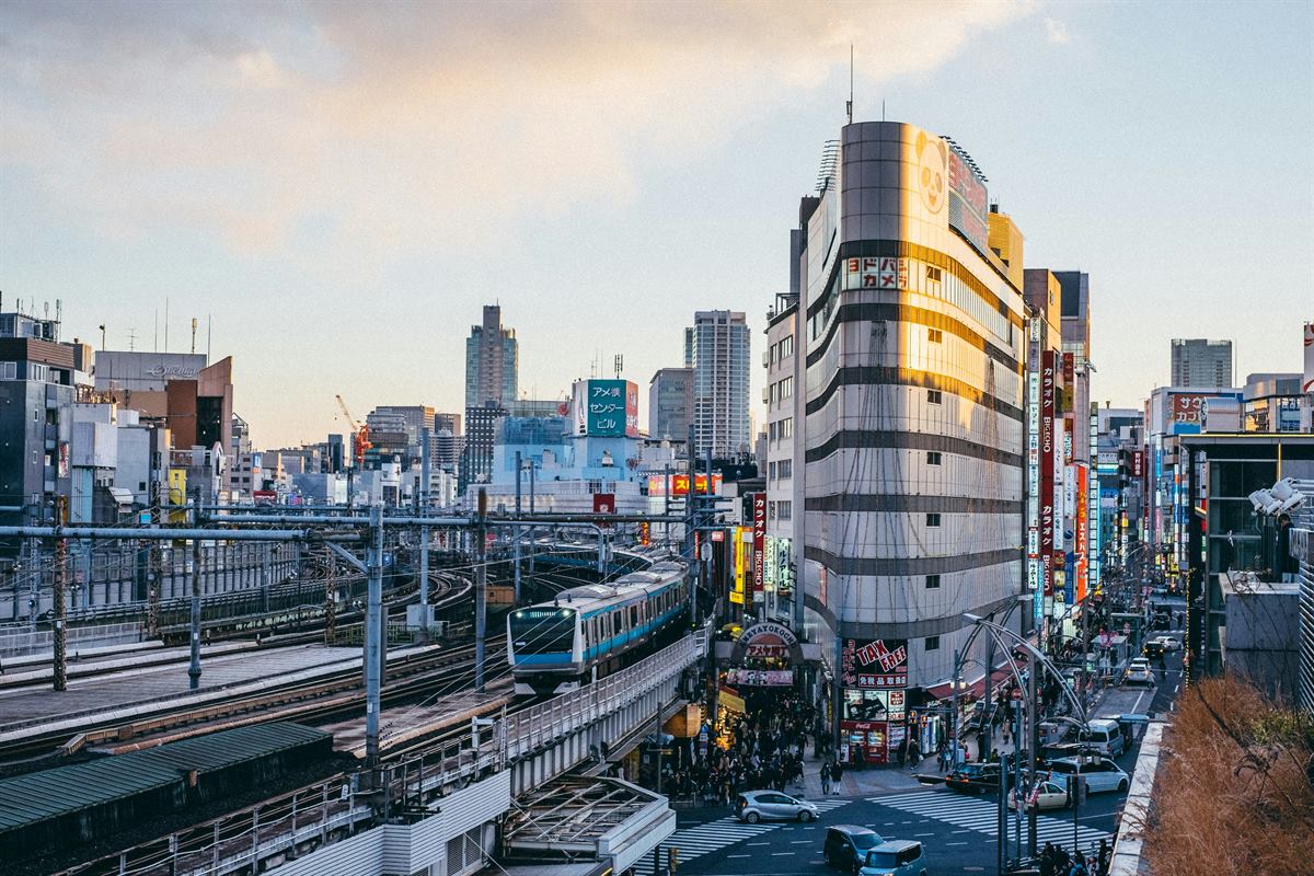 Área de Tokyo Station y Ginza